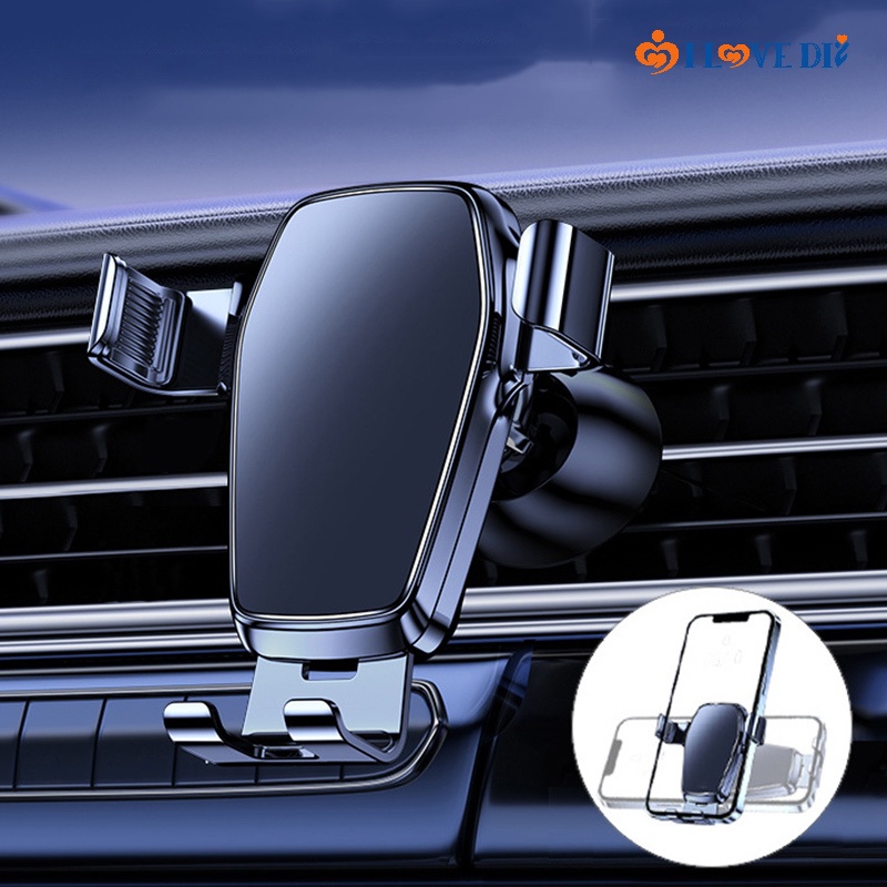 Giá Đỡ Điện Thoại / Thiết Bị Định Vị GPS Gắn Lỗ Thông Gió Xe Hơi Bằng ABS Chống Trượt Tùy Chỉnh Tiện Dụng