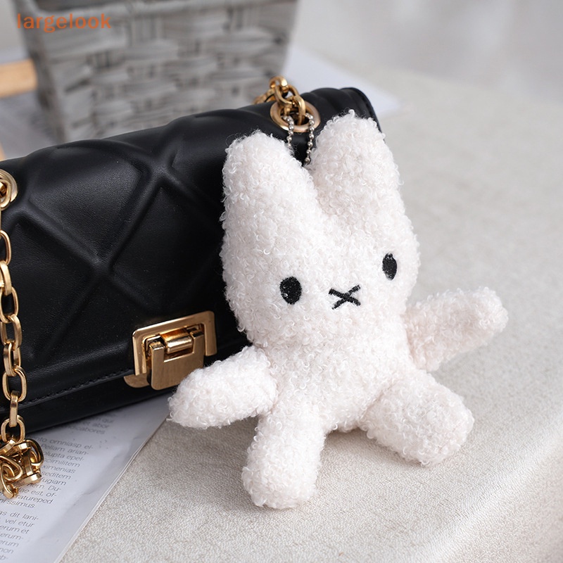 Móc Khóa Thỏ Nhồi Bông Mềm Mại Dễ Thương