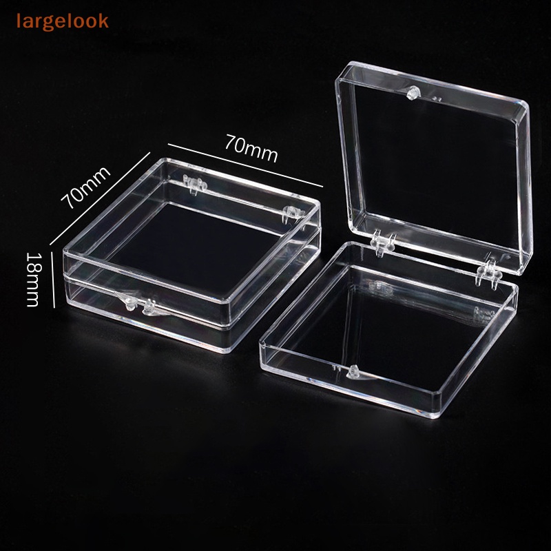 Hộp Đựng Kẹo / Trang Sức Bằng Acrylic Trong Suốt Có Nắp Đậy Tiện Dụng