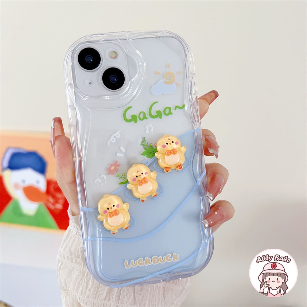 Ốp Điện Thoại TPU Dẻo Hình Chú Vịt Dễ Thương Chống Bụi Bẩn Cho IPhone 14 Pro Max IPhone 12 11 Pro Max X XS XR 7Plus