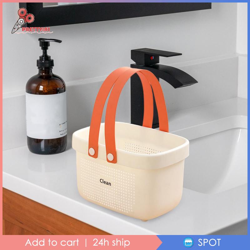 Giỏ Đựng Đồ Dùng Nhà Tắm / Garage Siêu Bền Thiết Kế Đục Lỗ Tiện Dụng