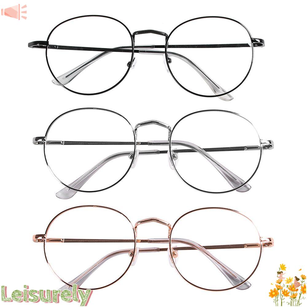 LEILY Mắt Kính Gọng Tròn 1.00 ~ - 4.0 Thời Trang