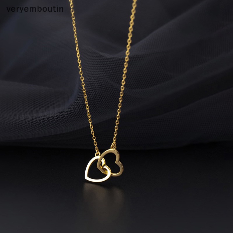 Vòng cổ Choker Bằng Thép Titan Không Gỉ Mặt Hình Trái Tim Thời Trang Cho Nữ