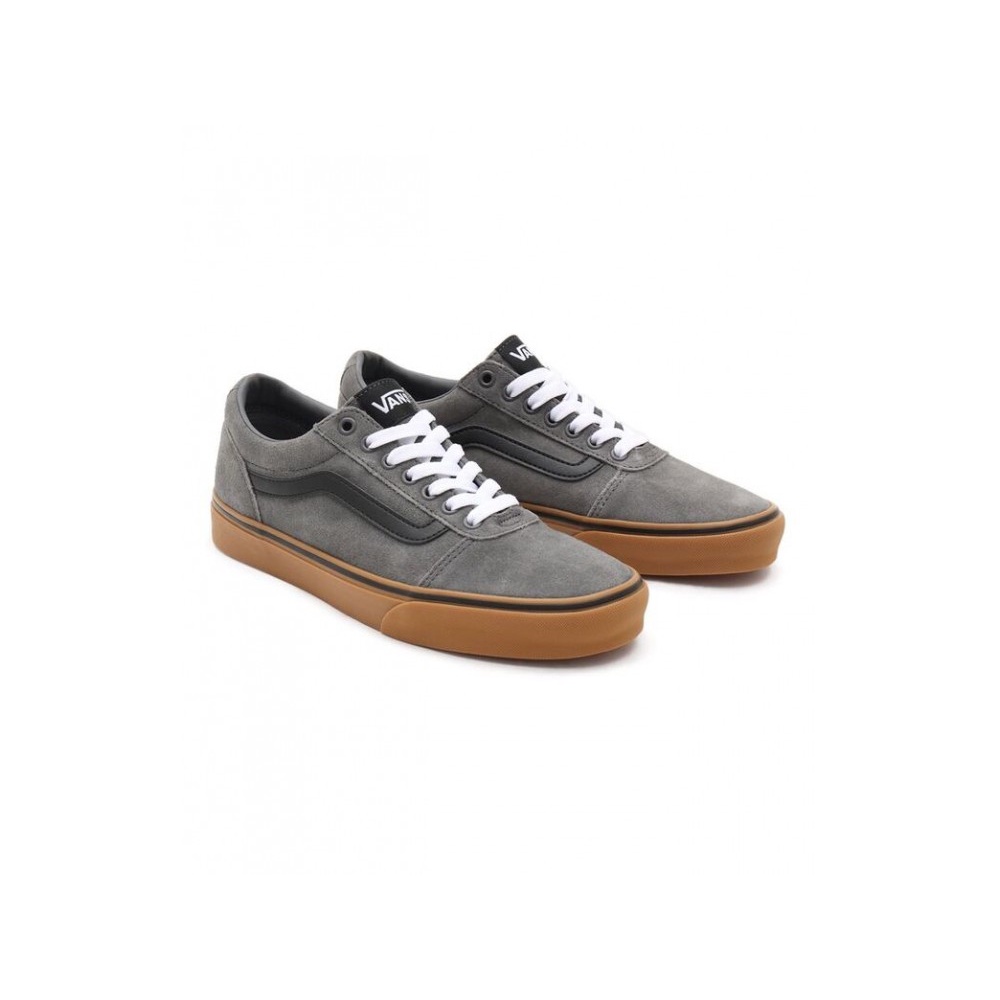 Giày Vans chính hãng Ward Grey Gris Suede - Xám Đế gum