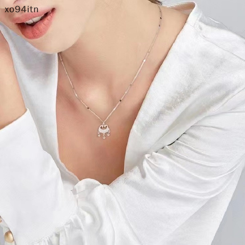 Vòng Cổ Choker Y2k Mặt Ổ Khóa An Toàn Thời Trang Đường Phố Cho Nữ