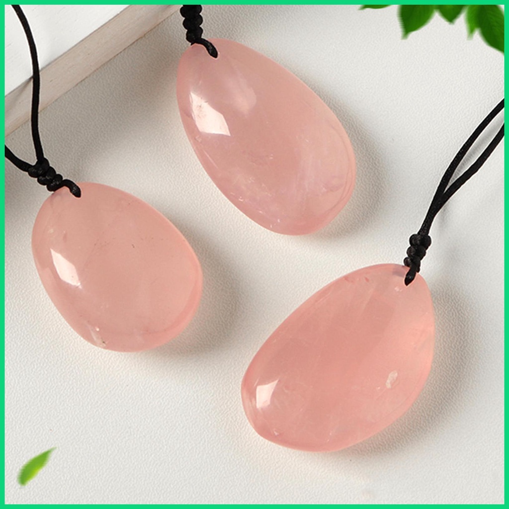 Vòng cổ Mặt Pha Lê Hồng Tự Nhiên Thời Trang Cho Ngày Valentine