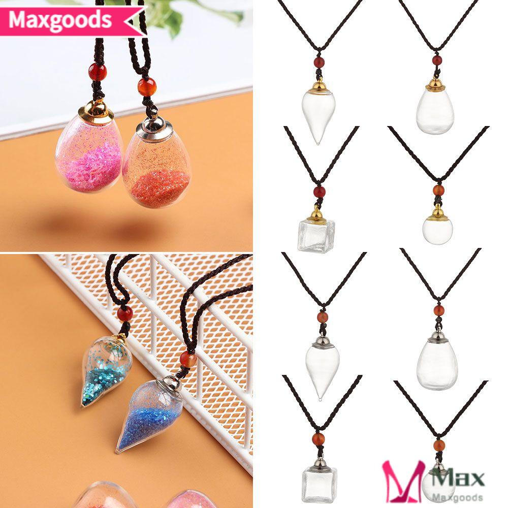 MAXG Vòng cổ Mặt Hình Giọt Nước Thời Trang Mới Cho Nam Nữ