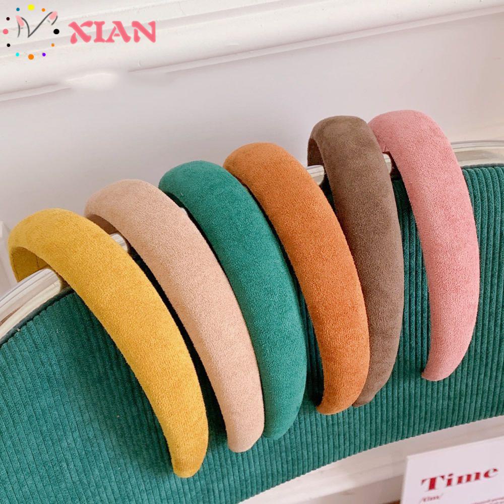 XIANTIN Băng Đô Cài Tóc Bản Rộng Thời Trang Mùa Đông