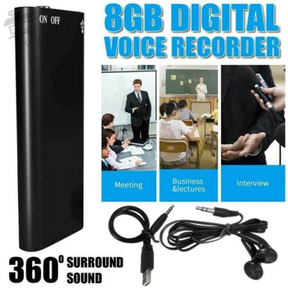 AUGUSTINA Máy Ghi Âm Lén Bằng Giọng Nói Chuyên Dụng