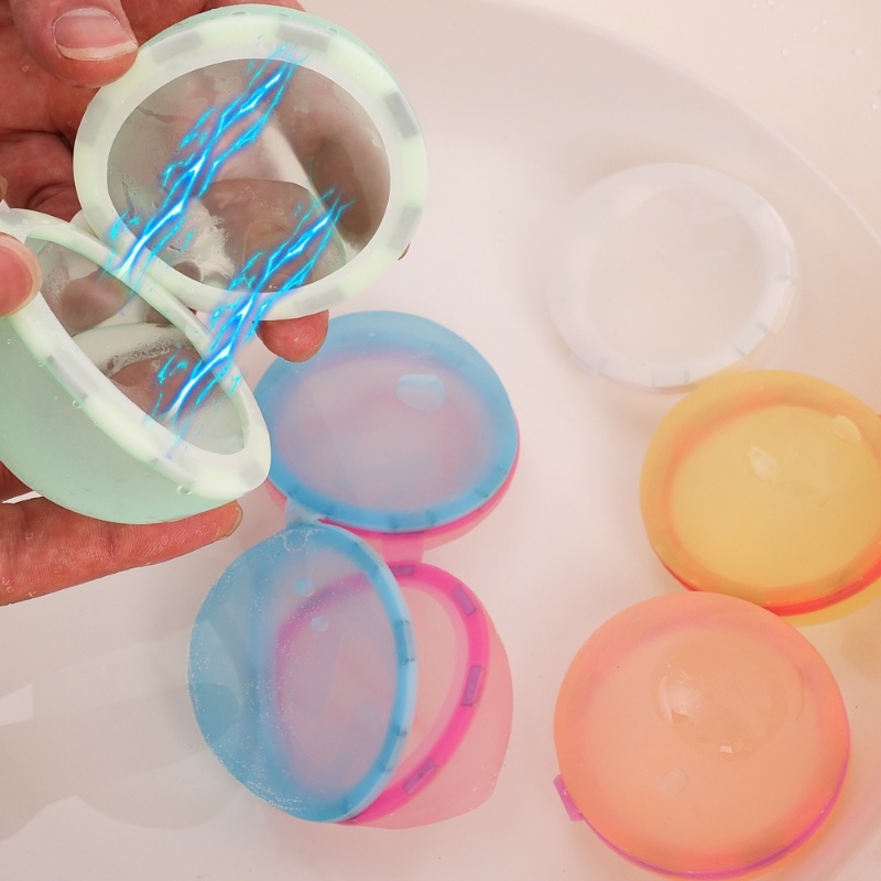 1 Quả Bóng Nước Tự Đóng Kín Có Thể Tái Sử Dụng Mềm Mại / Bong Bóng Nước Dành Cho Trẻ Em Chơi Trong Bữa Tiệc Bể bơi / Bãi Biển Mùa Hè