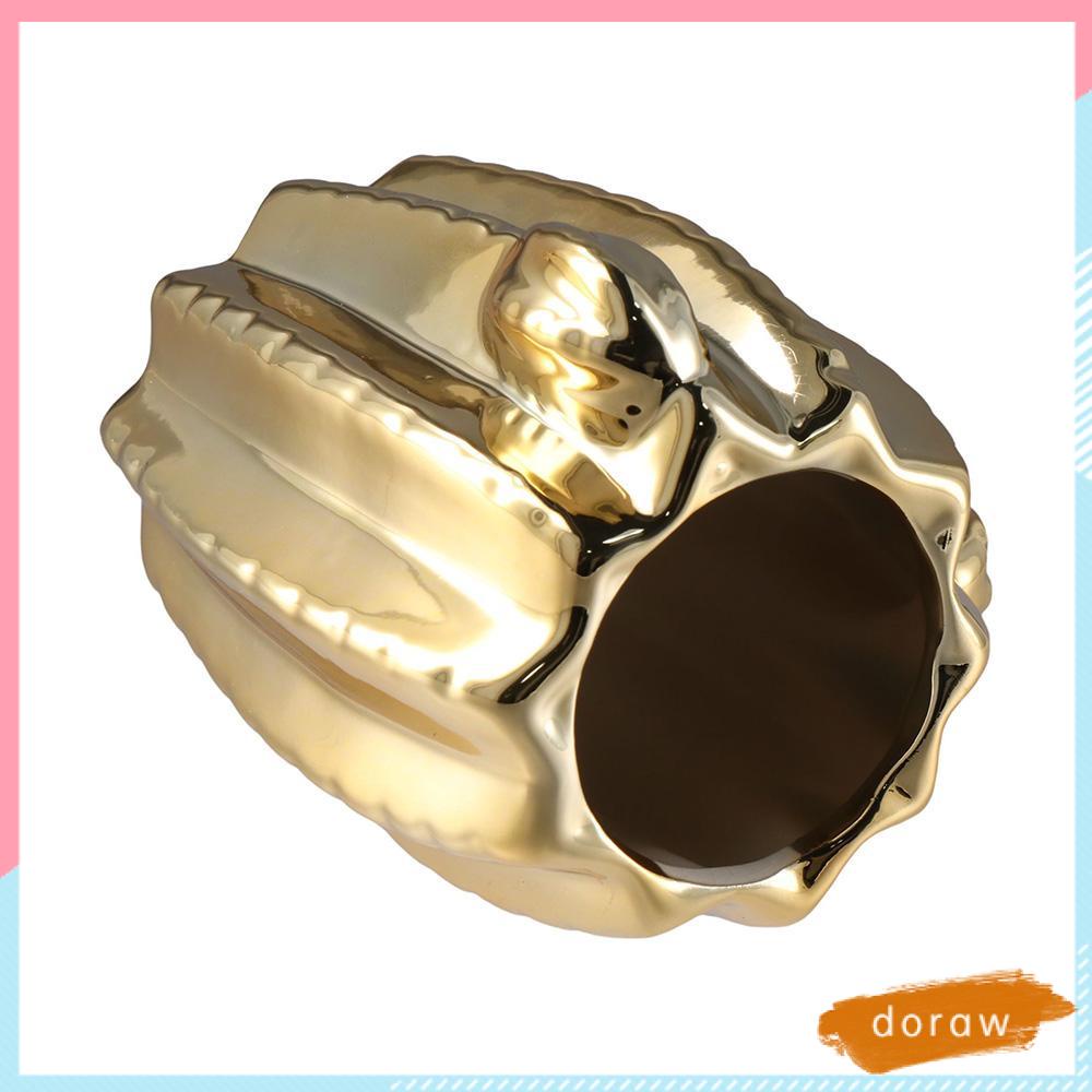 DORAW Giá Đỡ Bút Bằng Sứ Hình Cây Xương Rồng Độc Đáo