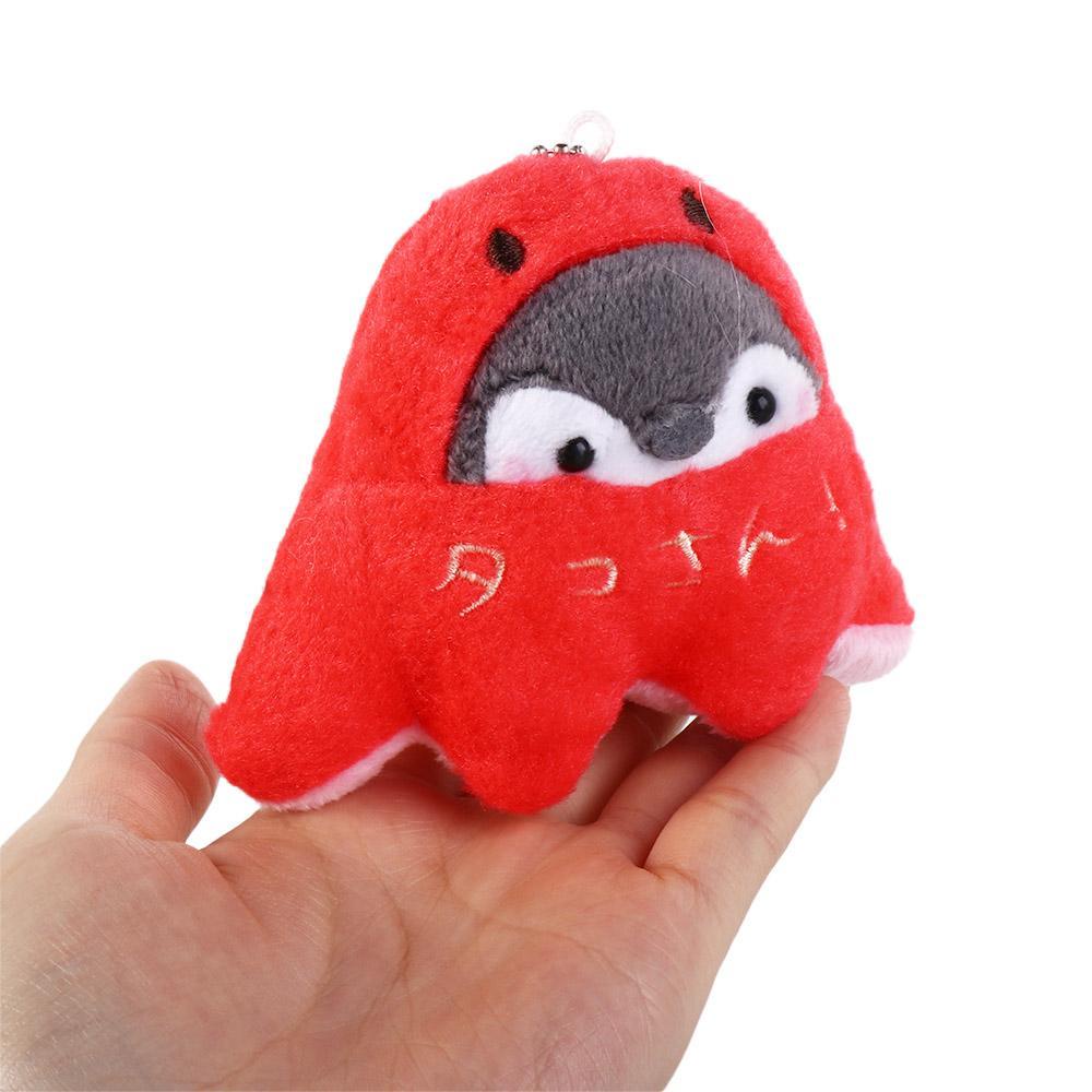 Shanhai Móc Khóa Hình Chim Cánh Cụt Nhồi Bông Đáng Yêu