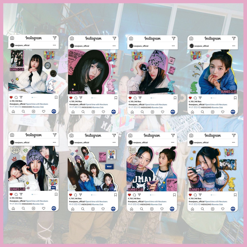 Twice READY TO BE INS Transparent Photocard PVC Card