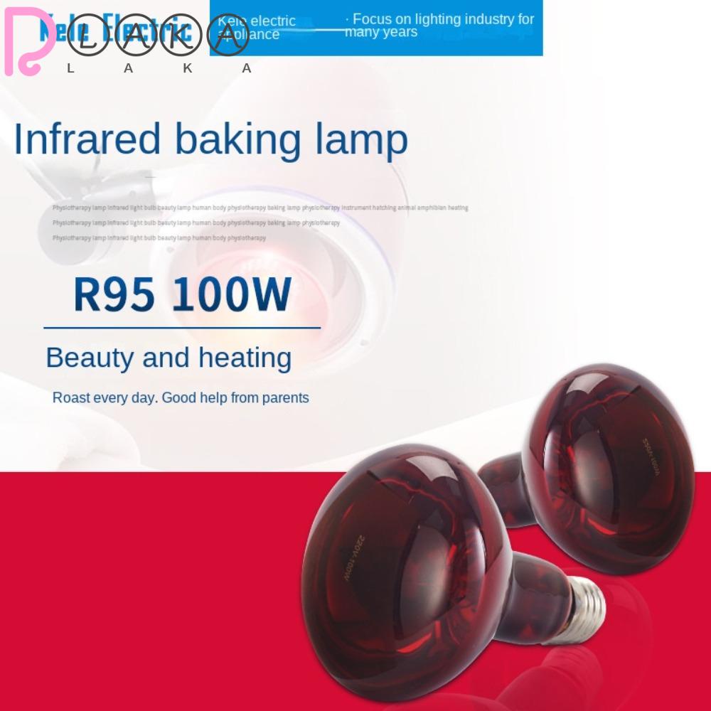 LAKAMIER 1 Bóng Đèn Chiếu Tia Hồng Ngoại Giảm Đau 2023 IR 100W 220V