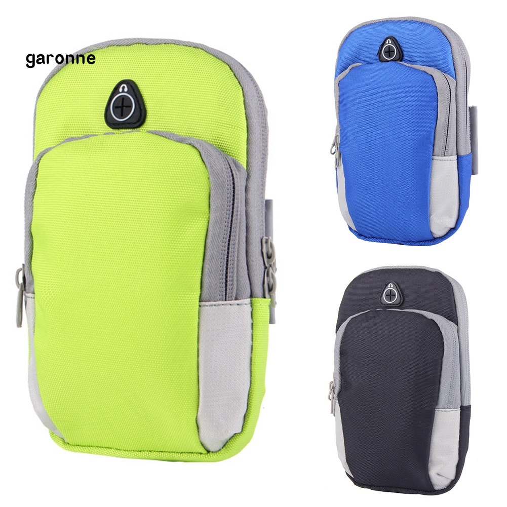 Túi Đựng Điện Thoại 4-6inch Đeo Cánh Tay Có Khóa Kéo Cho Tập Thể Thao Ngoài Trời