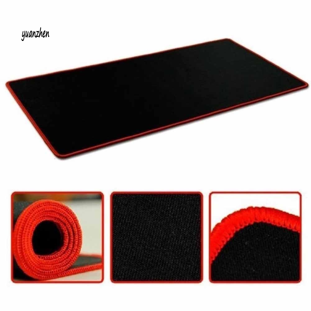 Thảm Lót Chuột Chuyên Nghiệp Viền Màu Siêu Lớn Cho PC Laptop
