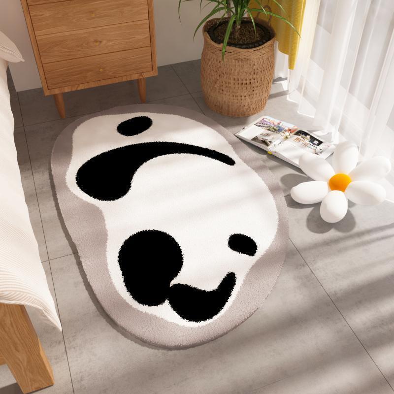 Thảm Chùi Chân Hình Gấu Trúc Hoạt Hình Chống Trượt Thấm Hút Tốt