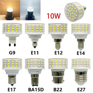 Bóng đèn led hình nấm g9 e11 e12 e17 e22 e27 e14 ba15d 10w 2835smd