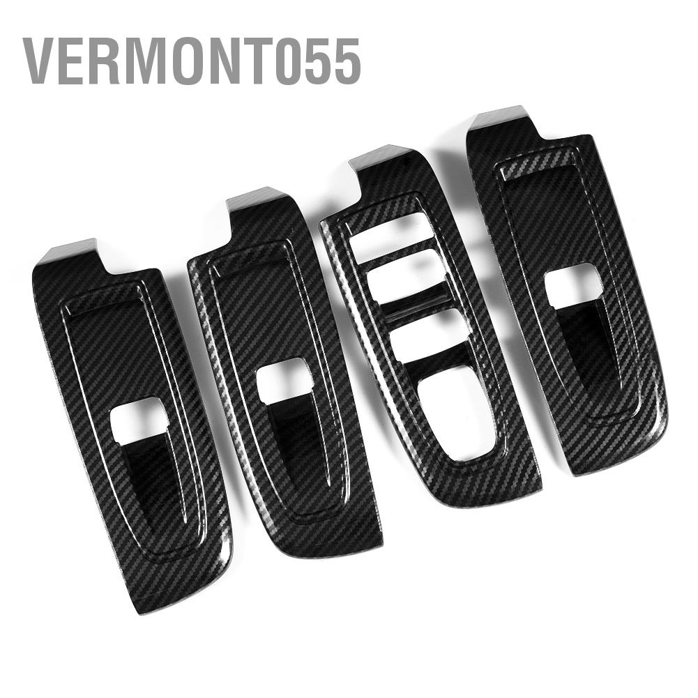 Vermont055 4 Nội Thất Ô Tô Cửa Tay Sổ Nút Công Tắc Bao Viền Phù Hợp Cho Subaru Forester SK 2019