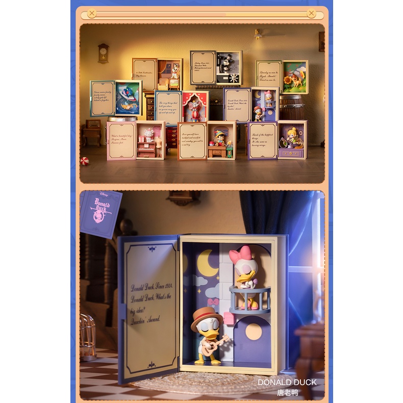 Popmart POPMART Disney Cổ Điển Liên Kết Phong Cách Cơ Bản