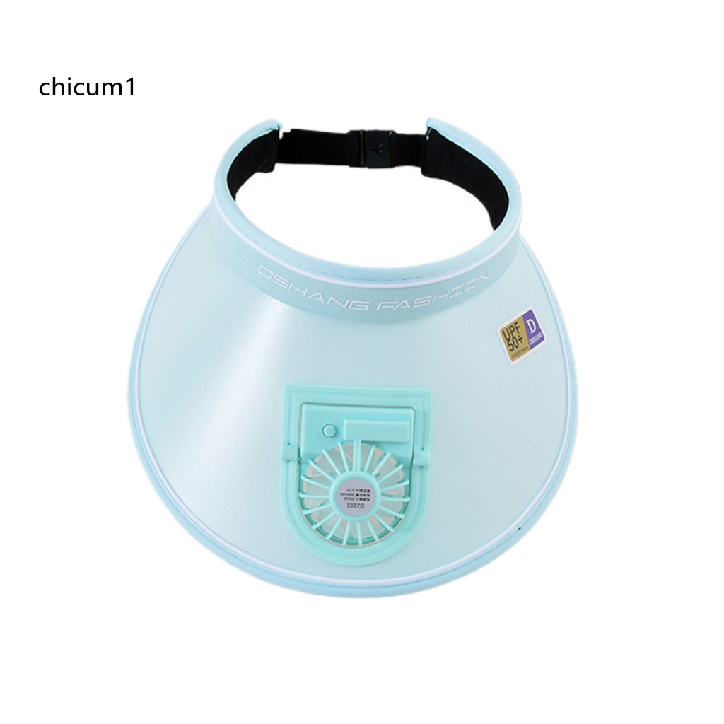 Mũ Lưỡi Trai Có Quạt Điện Chống Tia UV Tiết Kiệm Năng Lượng Cho Nữ