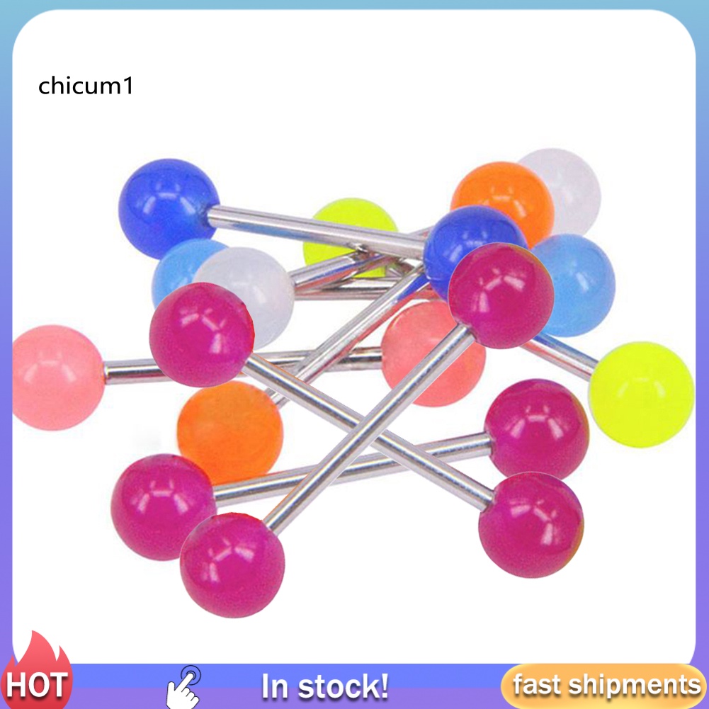 Set 10 Khuyên Rốn Dạ Quang Thời Trang Cá Tính