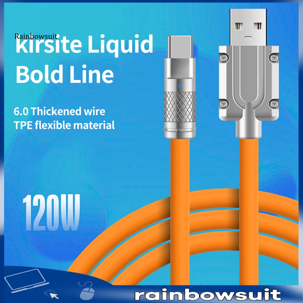 Dây Cáp Sạc Nhanh Đầu Ra Type-C 120W / 6A Thông Dụng An Toàn Cho Điện Thoại Huawei