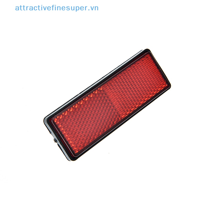 Afs Đèn Cảnh Báo An Toàn Gắn Đuôi Xe Đạp Bằng Nhựa Đèn Phản Quang Gắn Đuôi Xe Đạp Kèm Ốc Vít An Toàn Đèn Led Gắn Đuôi Xe Đạp Chất Lượng Cao