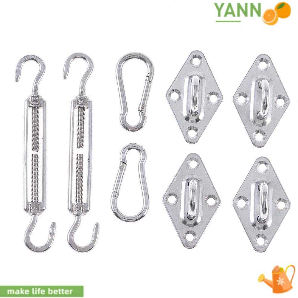 YANN1 Móc Treo Tấm Che Nắng Chịu Được Sức Nặng Gắn Trần Nhà