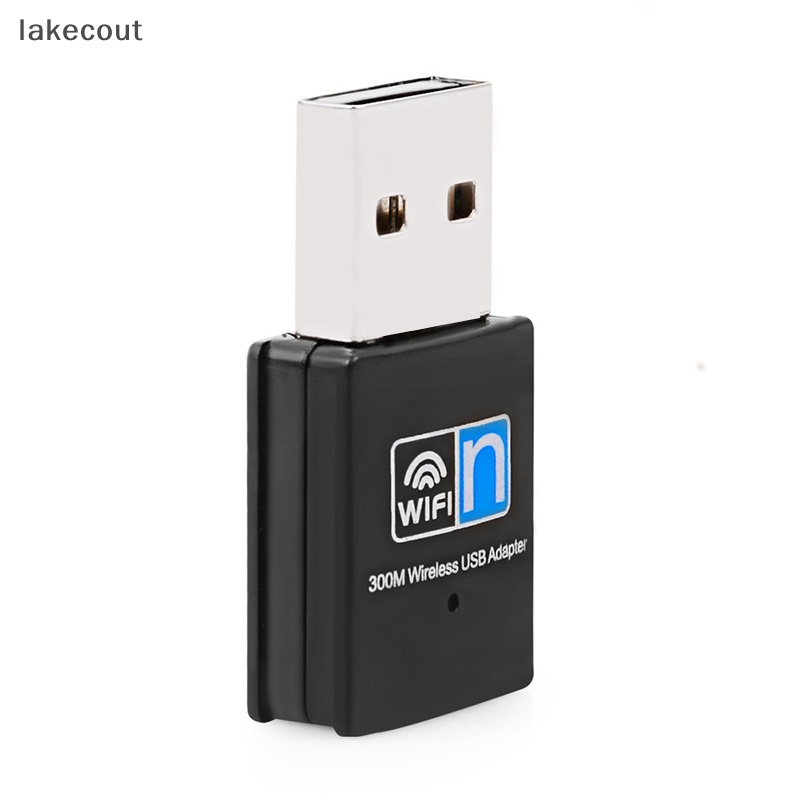 Usb Thu Sóng Wifi Không Dây 300Mbps Cho Máy Tính Để Bàn Laptop Windows 10 / 8 / 7 hye