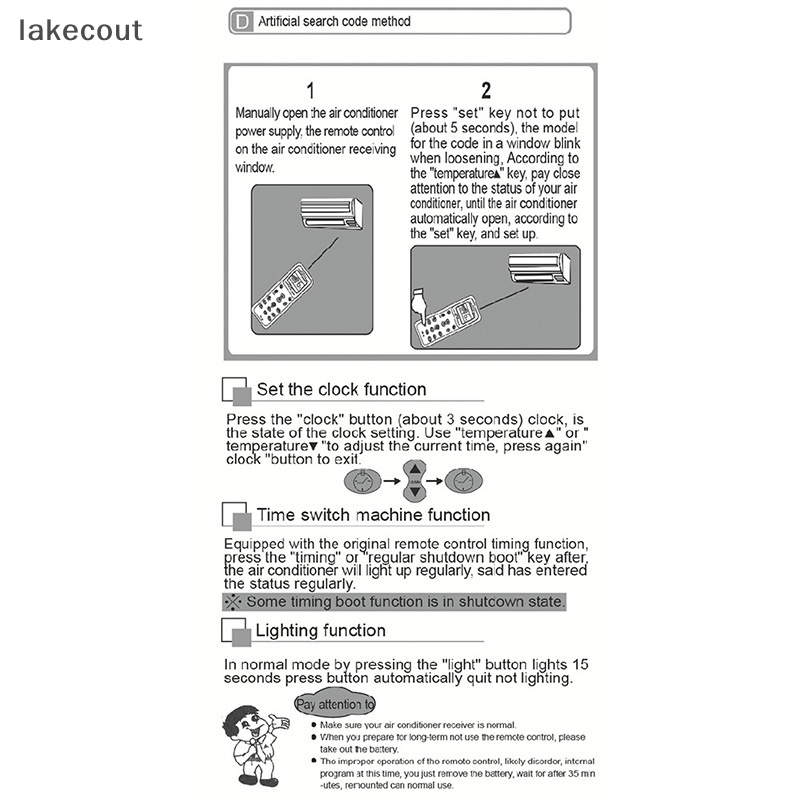 Điều Khiển Từ Xa K-1028E AC Màn Hình LCD Cho Máy Lạnh