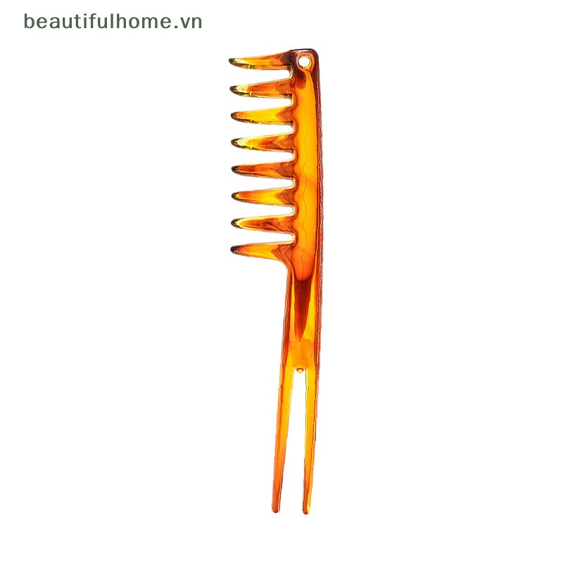 Lược Răng Thưa Tạo Kiểu Tóc Chuyên Nghiệp Cho Nam