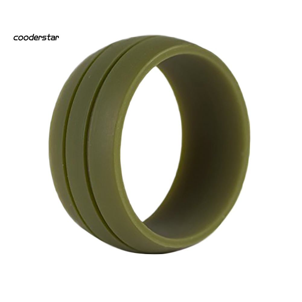 Nhẫn Silicone Dẻo Thời Trang Thể Thao Ngoài Trời Cho Nam Và Nữ