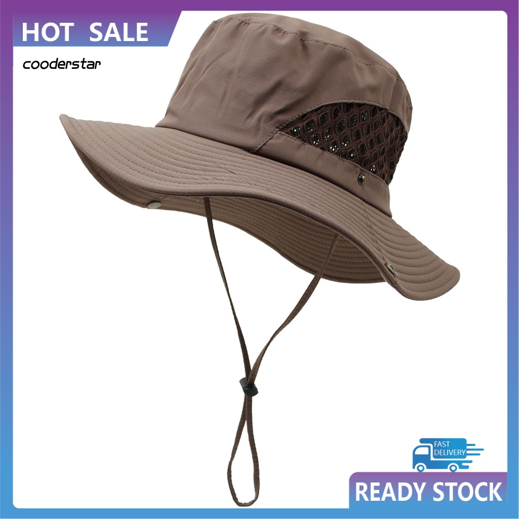 Mũ Tai Bèo Rộng Vành Chất Liệu Cotton Có Thể Gấp Gọn Dùng Khi Đi Leo Núi / Câu Cá Trẻ Trung