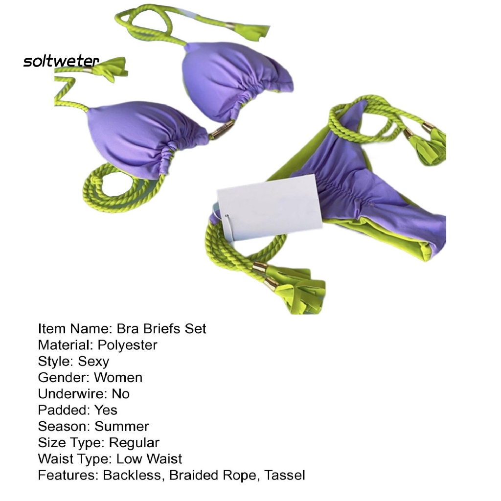 Bộ Bikini 2 Mảnh Có Mút Nâng Ngực Quyến Rũ Cho Nữ