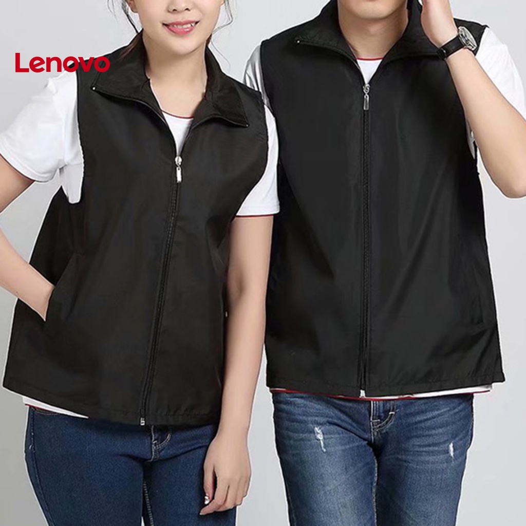 Áo Khoác Lưới Không Tay Có Khóa Kéo Màu Sắc Tươi Sáng Phù Hợp Cho Hoạt Động Ngoài Trời