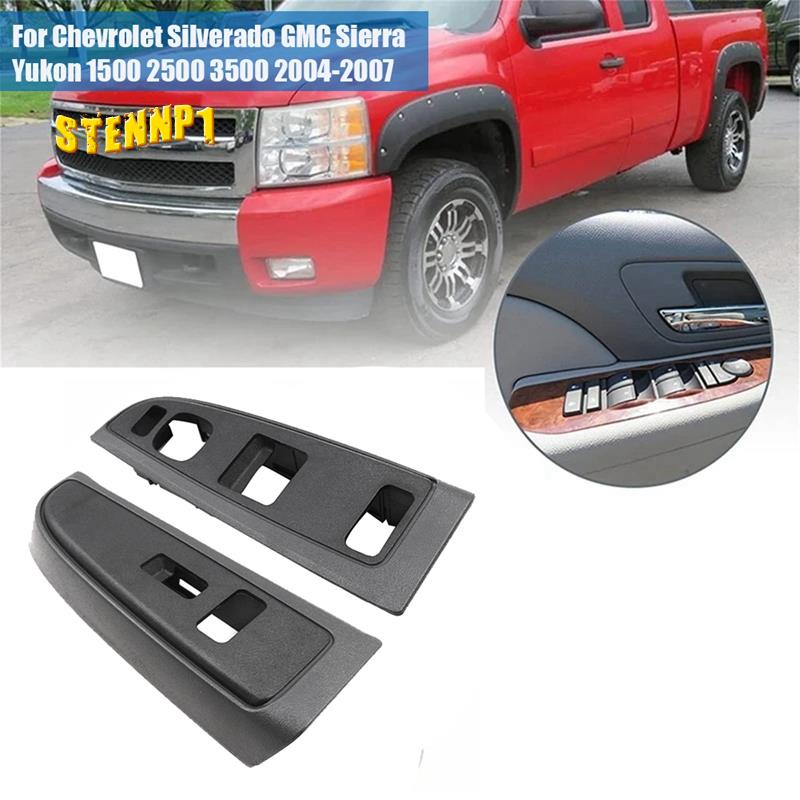 1 Cặp 1 Cặp Dụng Cụ Làm Bánh 89045120 89045124 Phụ Kiện Công Tắc Cửa Sổ Trái Phải Phía Trước Cho Chevy Silverado GMC Sierra Cadillac 04-07