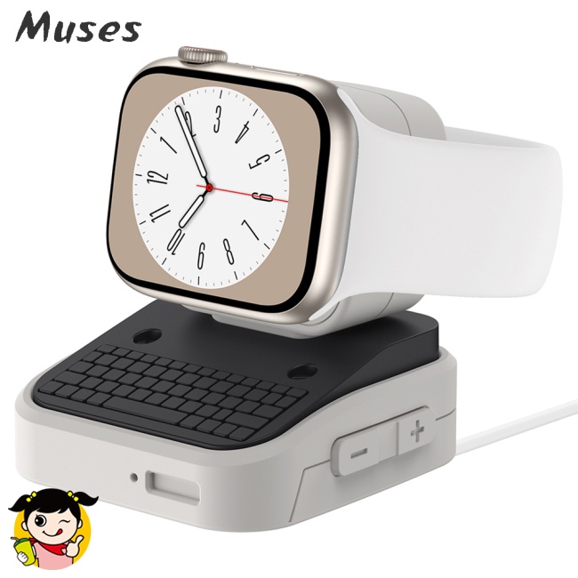 Đế Sạc Bằng Silicon Cho Đồng Hồ Thông Minh IWatch 8 7 6 5