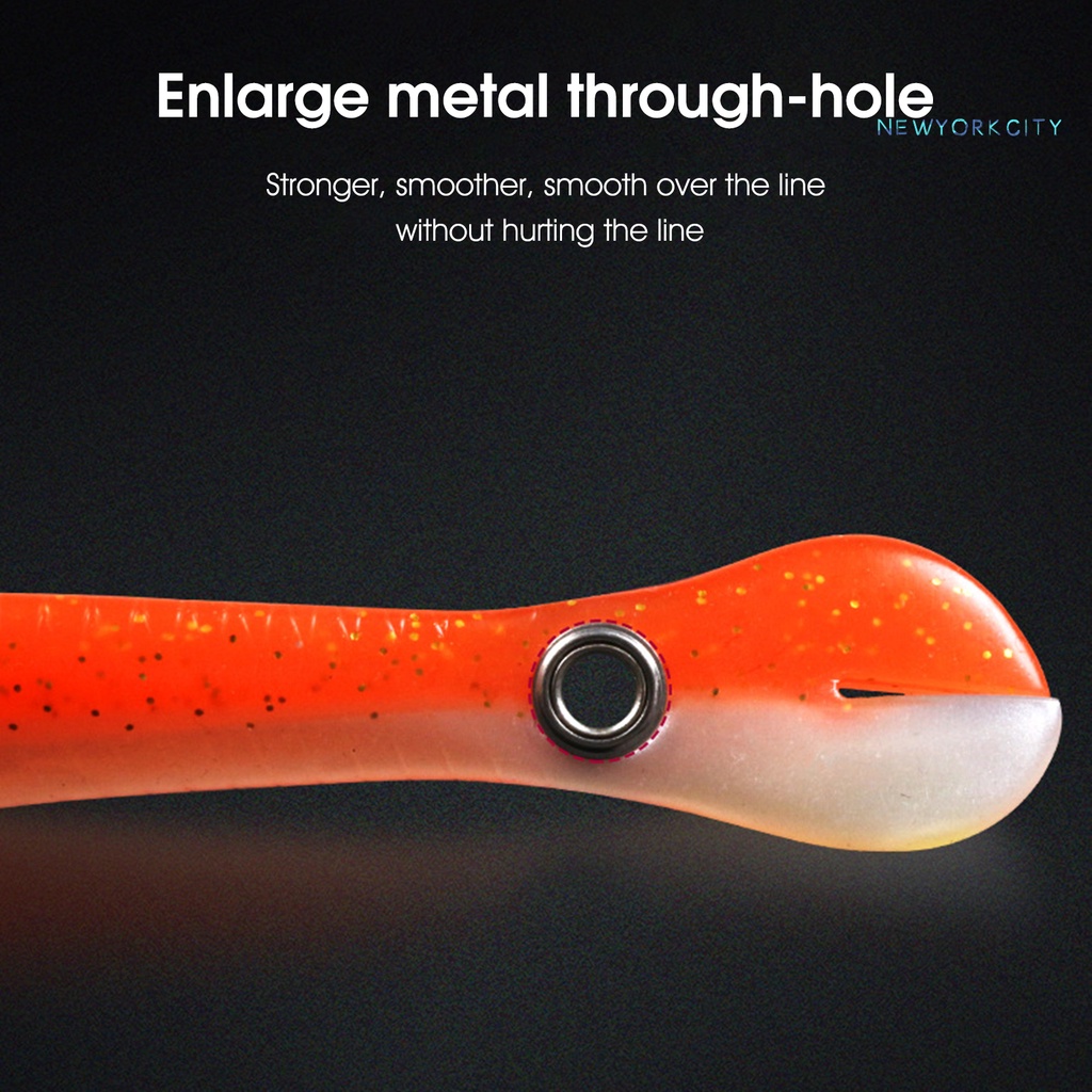 Set 5 Mồi Giả Nhử Cá 10cm 6g Bằng Nhựa Gắn Kèm Móc Câu Tiện Dụng