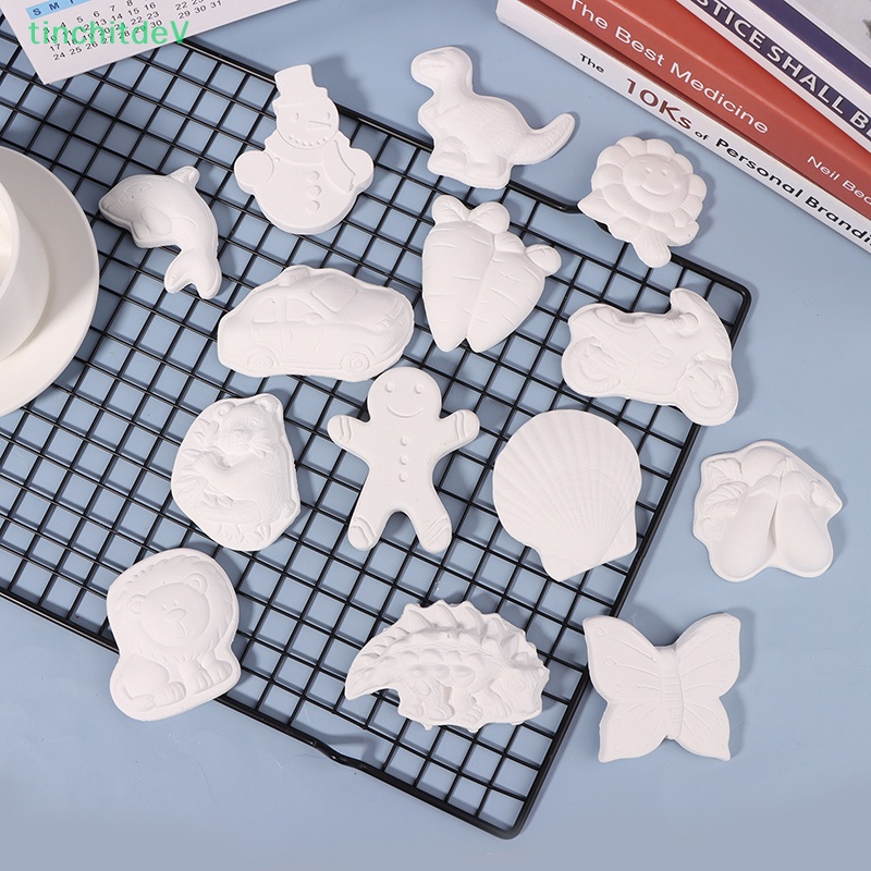 [TinchitdeV] Đồ Chơi Búp Bê Khủng Long Thạch Cao Nhỏ Tự Tô Màu Cho Trẻ Em [Mới]