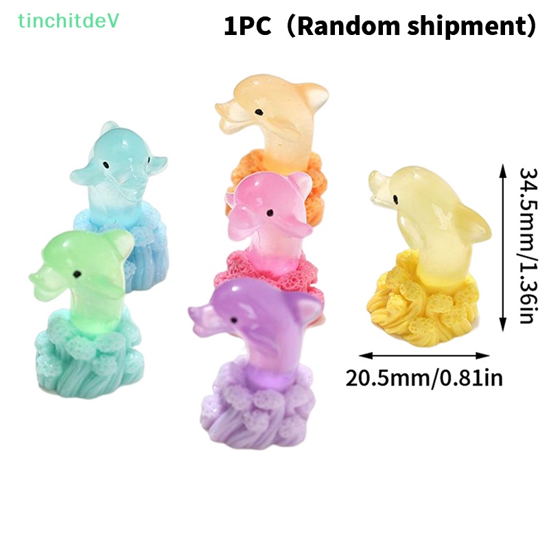 [TinchitdeV] 1 Đồ Chơi Cá Heo Phun Nước Ba Chiều Phát Sáng Trang Trí Nhà Búp Bê [Mới]