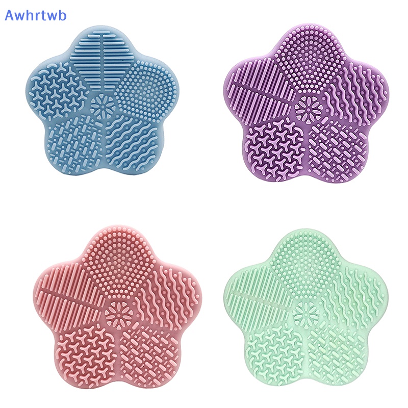 1 Miếng Silicon Vệ Sinh Cọ Trang Điểm Hình Sao Biển Mới