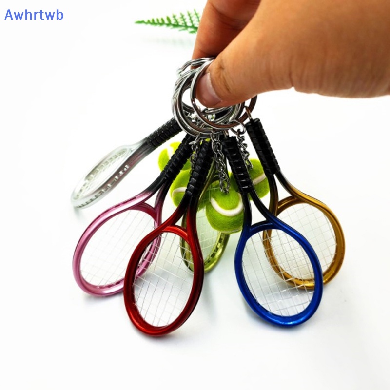 Móc Khóa Hình Vợt Tennis Mini Dễ Thương Mới