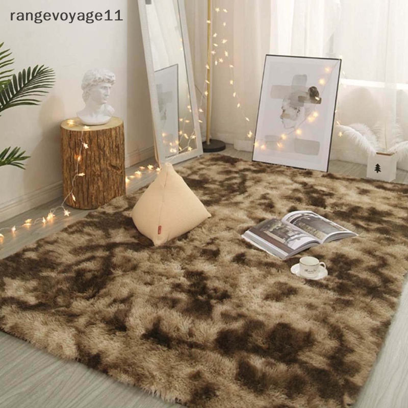 Thảm Lông Lót Sàn Mềm Mại Chống Trượt Trang Trí Phòng Ngủ / Phòng Ăn