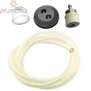 1 × fuel filter 1 × fuel line 1 × fuel tank grommet 1 × primer bulb fuel filter