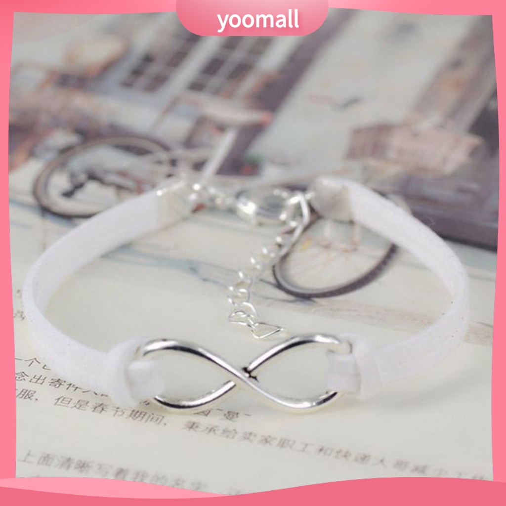 Vòng Đeo Tay Hình Số 8 Bằng Hợp Kim Tùy Chỉnh Thời Trang Dự Tiệc