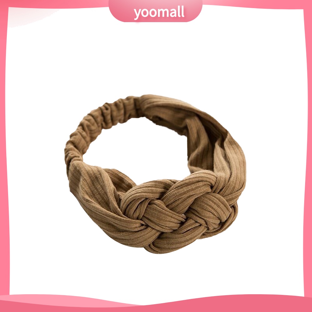 Băng Đô Thắt Nút Dùng Rửa Mặt / Trang Điểm Tiện Dụng