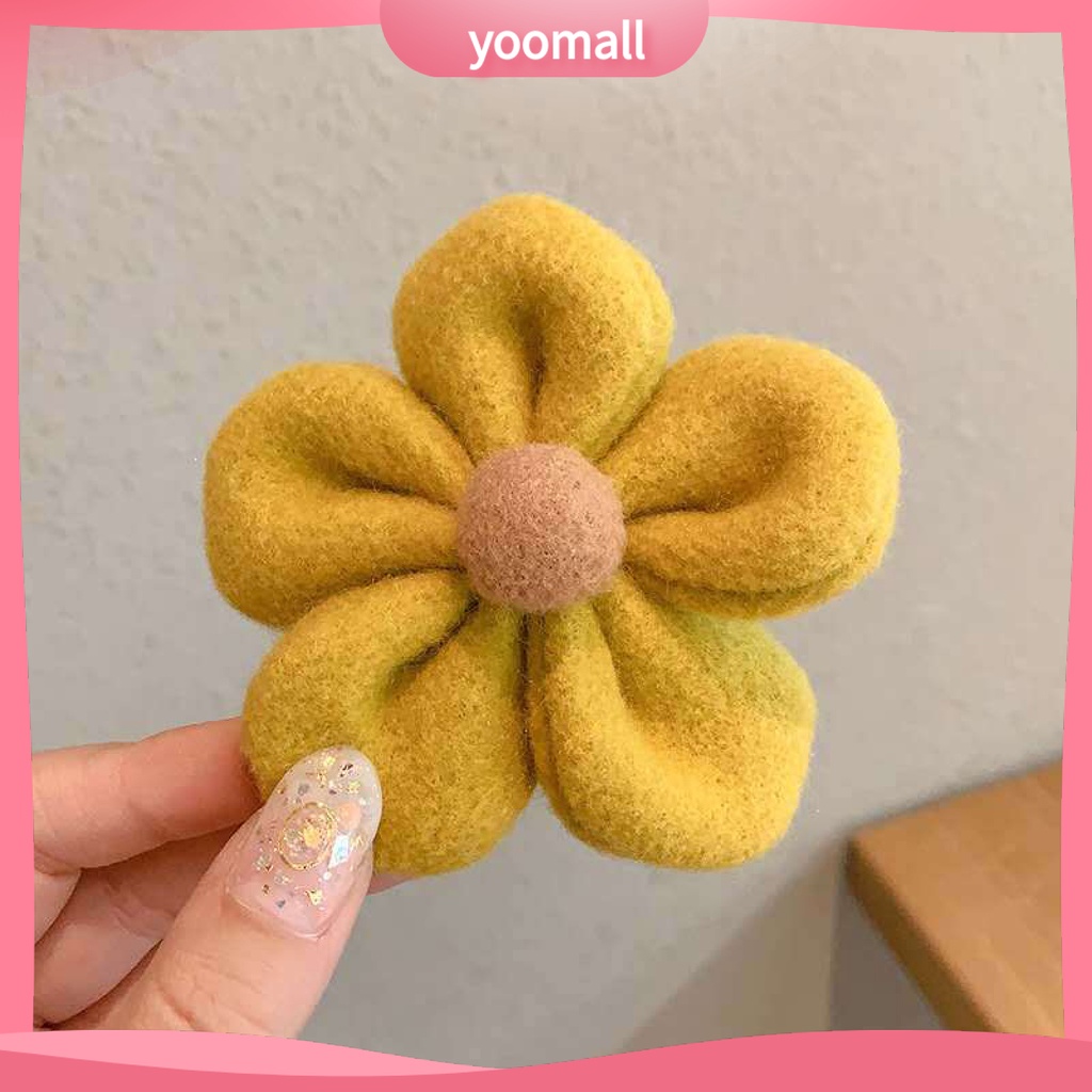 Dây Cột Tóc Co Giãn Đính Hoa Thời Trang Cho Nữ Giá Đỡ