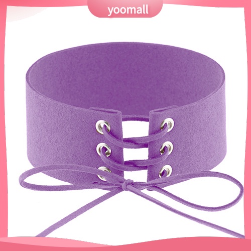Vòng Choker Da Lộn Giả Thời Trang Cá Tính Cho Nữ