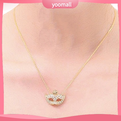 Vòng cổ Mặt Hình Mặt Nạ Cáo Phong Cách Bohemia Thời Trang Cho Nữ